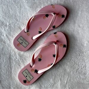 Kate Spade Nayla pineapple pink sandals - Never Worn - Size 6B